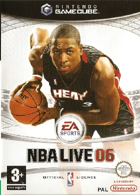 NBA Live 06 box cover front